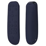 PlayVital Silicone Protective Remote Case for ps5 Media Remote Cover, Ergonomic Design Full Body Protector Skin for ps5 Remote Control - Midnight Blue