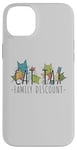 Coque pour iPhone 14 Plus Cat Tax Family Discount Médias sociaux Tendance Mème