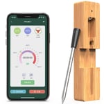 Trådlös Smart Kötttermometer - Ugn Grilltermometer med Bluetooth-anslutning