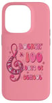 Coque pour iPhone 14 Pro Rocking 100 Days Of School Music Professeur de musique pour enfants étudiants musique