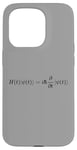 Coque pour iPhone 15 Pro Schrodinger Equation Quantum Mechanics Physics Cadeau