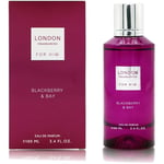 London Fragrances Blackberry & Bay 100ml EDP Aftershave Spray - Men's