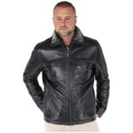 Blouson Pallas Cuir  Blouson  Sélection en cuir ref_mai26741 Noir