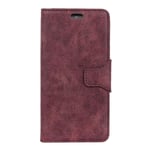 Leather phone Cover for LG G7 Fit, with card slots, with landyard