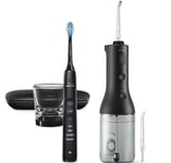 Philips DiamondClean 9000 - Electric toothbrush & cordless water flosser bundle - HX3866/43