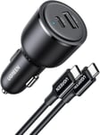 UGREEN 63W USB C Car Charger 45W Samsung Super Fast Charger 2.0 PPS 45W Compatib