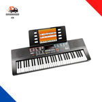 61-Key Keyboard Piano with Sheet Music Stand,Piano Note Stickers & Lessons RJ640