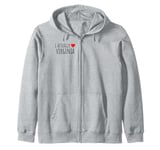 I ACTUALLY LOVE (HEART) VIRGINIA – American State Zip Hoodie