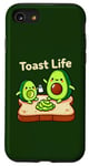 Coque pour iPhone SE (2020) / 7 / 8 Toast Life Funny Breakfast Avocado Design