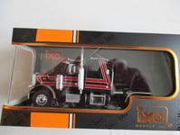 MINIATURE  1/43  TRACTEUR PETERBILT 359 IXO TR158.22 1973 NOIR PHARES RONDS