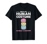 This Is My Human Costume Macaron T-Shirt