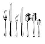 Arthur Price Every Day Old English 58 Piece 8 Person Cutlery Canteen, Stainless Steel, 53.4 x 31.6 x 6.86 cm