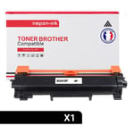 TONER TN 2410 TN2410 Noir x 1 Compatible pour Brother-NOPAN-INK Brother L-L2350DW L2310D L2357DW L2375DW L2370DN,Brother MFC-L2710DN L2710DW L2730DW L2750DW,Brother DCP-L2510D L2530DW L2537DW L2550DN