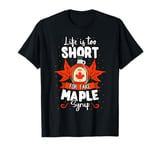 Maple Syrup Sweet Pancake Canada Breakfast Love T-Shirt