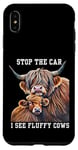 Coque pour iPhone XS Max Arrêtez la voiture, je vois une éleveuse de vaches moelleuses qui aime les vaches