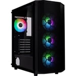 Boitier PC sans alimentation - BITFENIX Garen (Noir) A-RGB - Moyen tour - Format ATX - Neuf