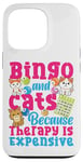 iPhone 13 Pro Bingo Player Cat Bingo And Cats Because Therapy Is Expensive Case