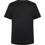 KnowledgeCotton Apparel Cleaver Wool 175 Single Constructed T-Shirt Black Jet