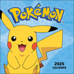 Pokemon 2025 Wall Calendar - Bok fra Outland