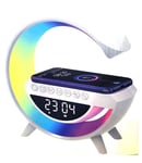 BT Smart G Lamp Wireless Mobile Charging Speaker Alarm Clock Bluetooth & Light