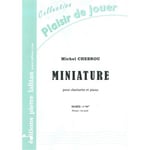 Chebrou M. - Miniature - Clarinette et Piano