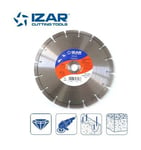 Izar - disque diamant segmenté laser pour béton et granite de 230 mm