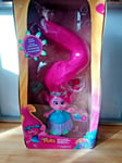 Poupée trolls poppy cheveux magiques sons lumières Dreamworks Hasbro  + cadeau