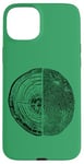 Coque pour iPhone 15 Plus Anneaux d'arbre et empreintes de doigts