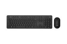 ASUS CW100 - sæt med mus og tastatur - QWERTZ - tysk - sort Indgangsudstyr