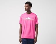 adidas Originals 80's Graphic Logo T-Shirt, Pink