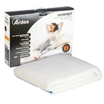 ARDES - AR4F23 Chauffe-lit 2 Places Électrique MORFEET Couverture Chauffante avec Chauffe-pieds Intégré, Surmatelas Chauffant Lit 2 Places Électrique 2 Zones, Couverture Thermique 2 Places Électrique