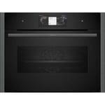 NEFF C24FT53G0B Black / Graphite Built In Steam Combi Oven