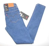 LEVI'S - Women's NEW 710 Super Skinny Fit Jeans 26"W x 32"L 6/8 Blue Premium