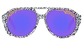 Paire de lunettes pit viper the son of beach polarized exciters blanc bleu