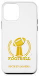 Coque pour iPhone 12 mini Champion de football fantastique gagnant du sport amusant