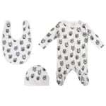 Stella McCartney Kids Mönstrat Baby-set Gräddvit |  | 3 months