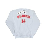 Disney Girls High School Musical The Wildcats 14 Sweatshirt (White) material_Synthetic - Size 3-4Y