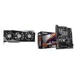 GIGABYTE VGA GBT RX6750XT 12GB Gaming OC-12GD & B550 AORUS Elite AX V2 (Socket AM4/B550/DDR4/S-ATA 600/ATX/WiFi 6)