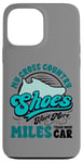 Coque pour iPhone 13 Pro Max Mes chaussures de cross-country ont plus de milles pour