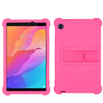SsHhUu Xiaomi Mi Pad 4 Plus Case, Light Weight Kid Friendly Soft Silicone Protective Cover with Kickstand for Xiaomi Mi Pad 4 Plus 10.1 inch, Rose