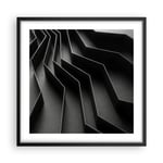 Affiche Poster 50x50cm Tableaux Image Photo 3D Labyrinthe Moderne Wall Art