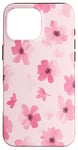 Coque pour iPhone 16 Pro Max Aura Coque de téléphone esthétique rose - Motif super mignon