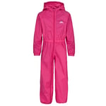 Trespass UCSURAF10001 - Combinaison de pluie - Mixte Enfant - Rose - 3-4 ans