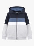 BOSS Kids' Logo Hooded Zip Through Cardigan