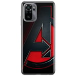 ERT GROUP Coque de téléphone Portable pour Xiaomi REDMI Note 10/ 10S Original et sous Licence Officielle Marvel Motif Avengers 019 Parfaitement adapté à la Forme du téléphone Portable, Coque en TPU