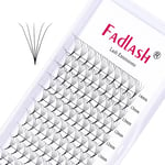 Cils Volume Russe 5D 0.07mm C Curl 8-14mm Mixed Extension de cils Volume Cils individuels Cluster Eyelashes pour la Beauté avec des Cils Brucelles pour