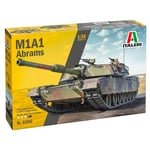 Italeri M1A1 Abrams Tank Model Kit (US IMPORT)