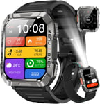 Blackview 900mAh Military Smart Watch for Men - Answer/Make Calls with Compass