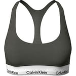 Calvin Klein BH Modern Cotton Bralette Unlined Oliv X-Large Dam