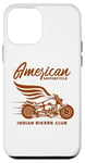 Coque pour iPhone 12 mini American Motorcycle Indian Bike Club Homme Femme Motard Drôle